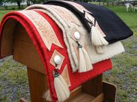 Click to enlarge - Quality heavy wool saddle blanket