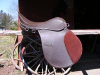 Click to enlarge 17" English saddle